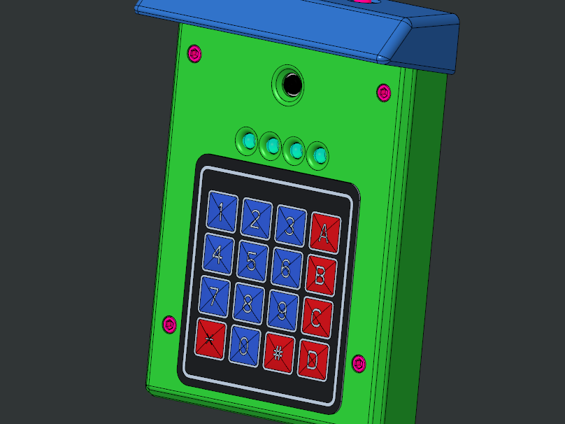 Raspberry Pi Codeschloss MK3