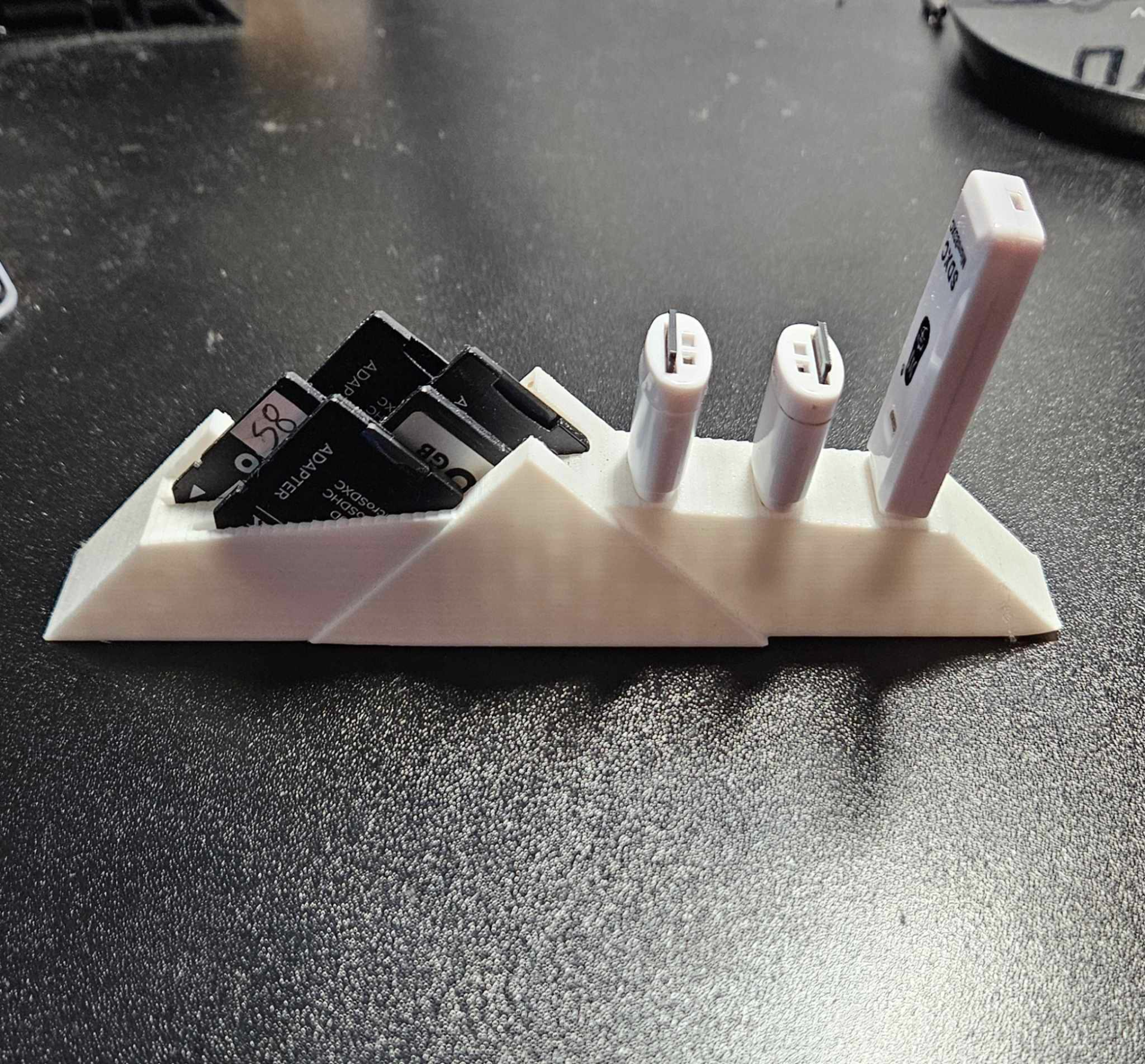 SD Card Mountain Organizer