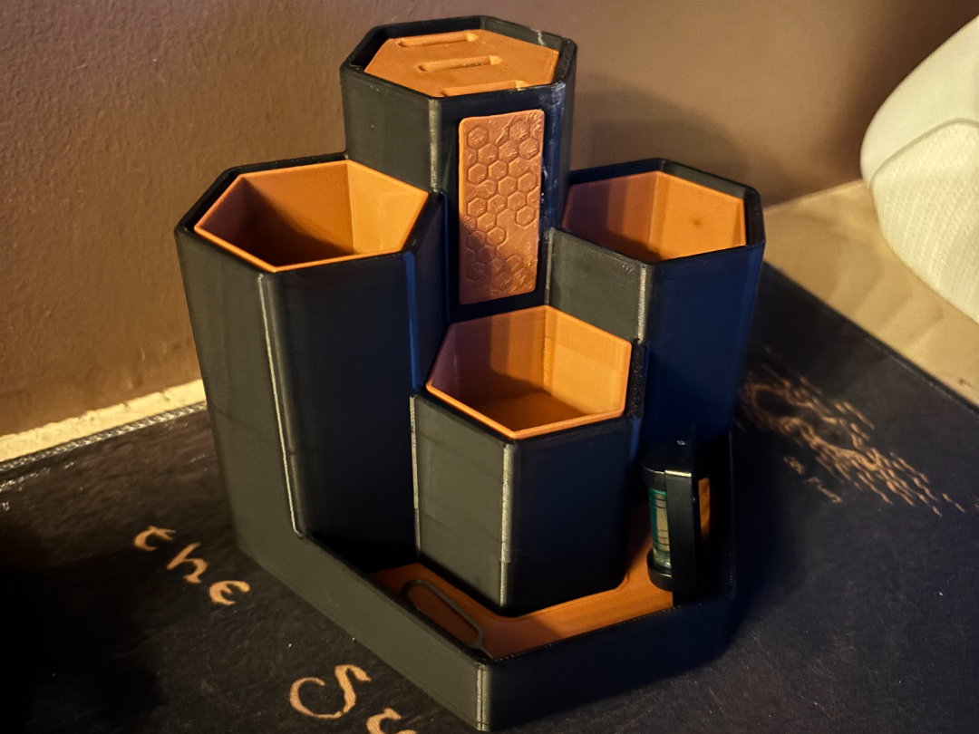 honeycomb desk organizer