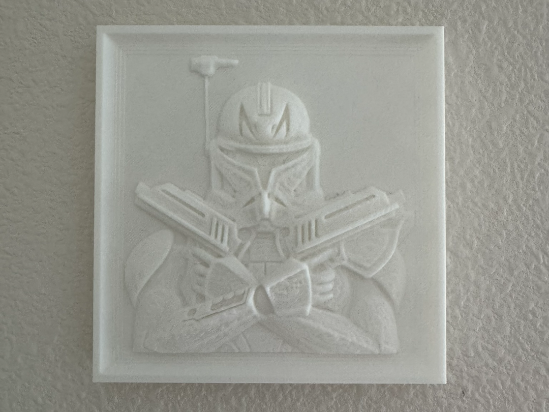 Captain Rex Relief Sculpture