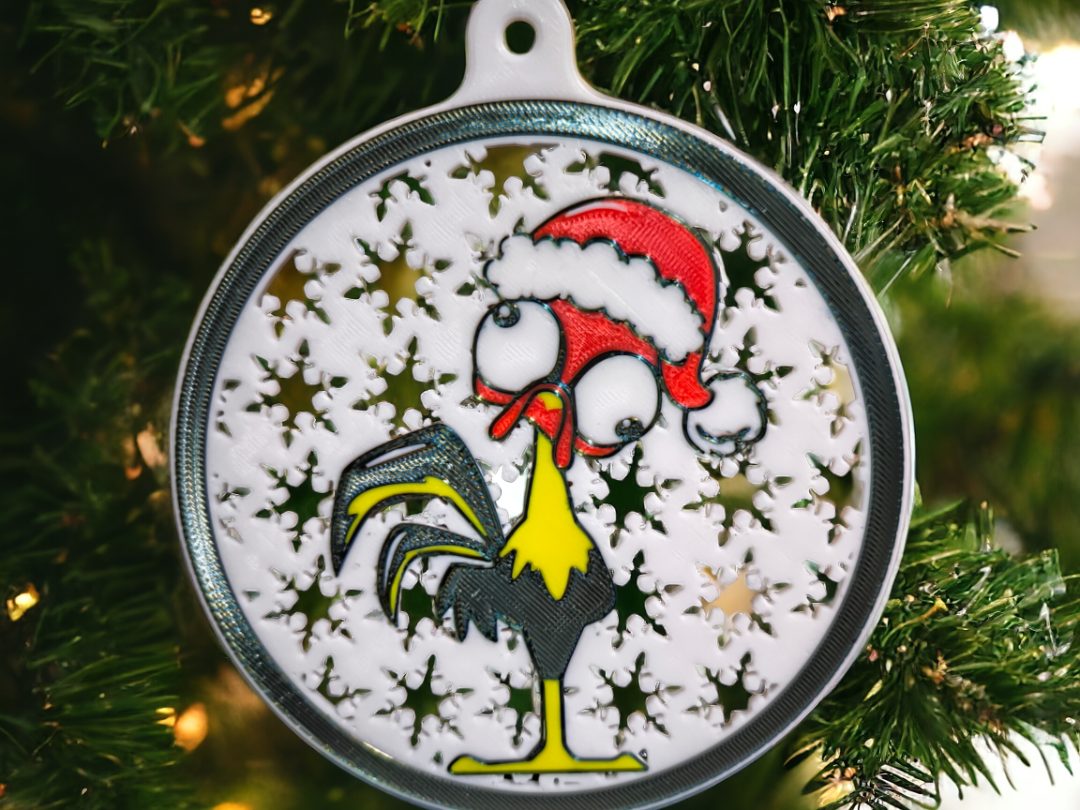 Santa Hey Hey - Moana ornament