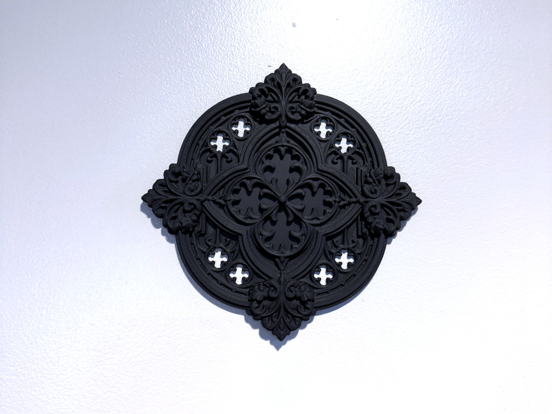 Gothic Cathedral Wall Medallion