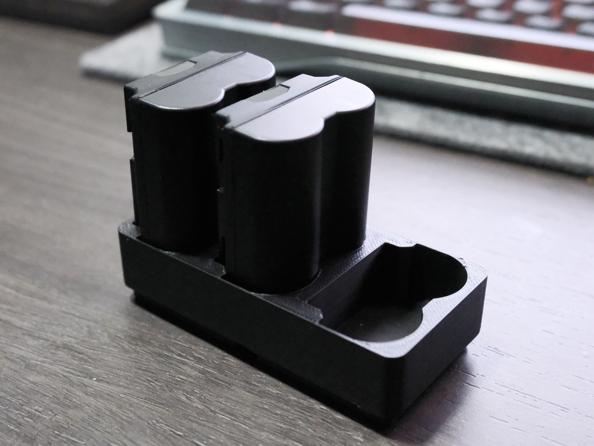 Fujifilm NP-W235 3-Battery Holder Gridfinity 2x1