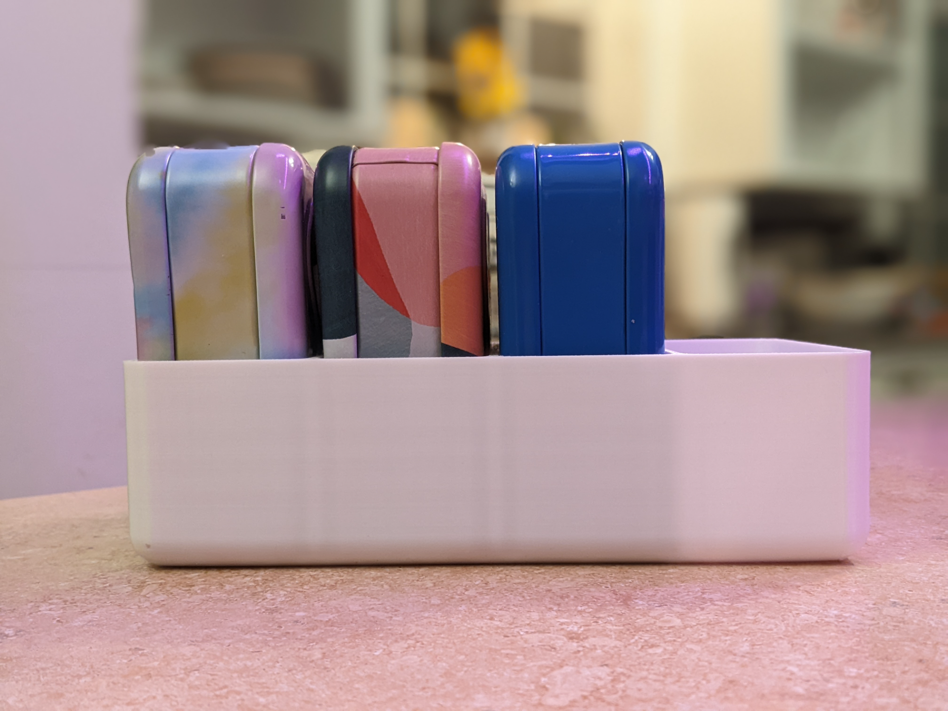 Caddy for Welly Tins (Bandaids)