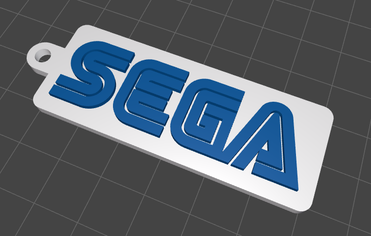 Sega Keychain