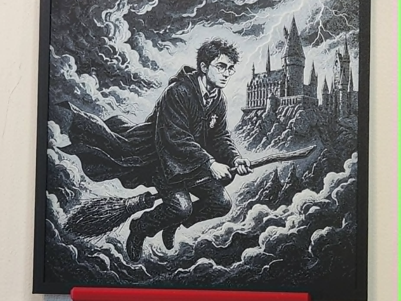 Harry Potter Flying Storm HueForge
