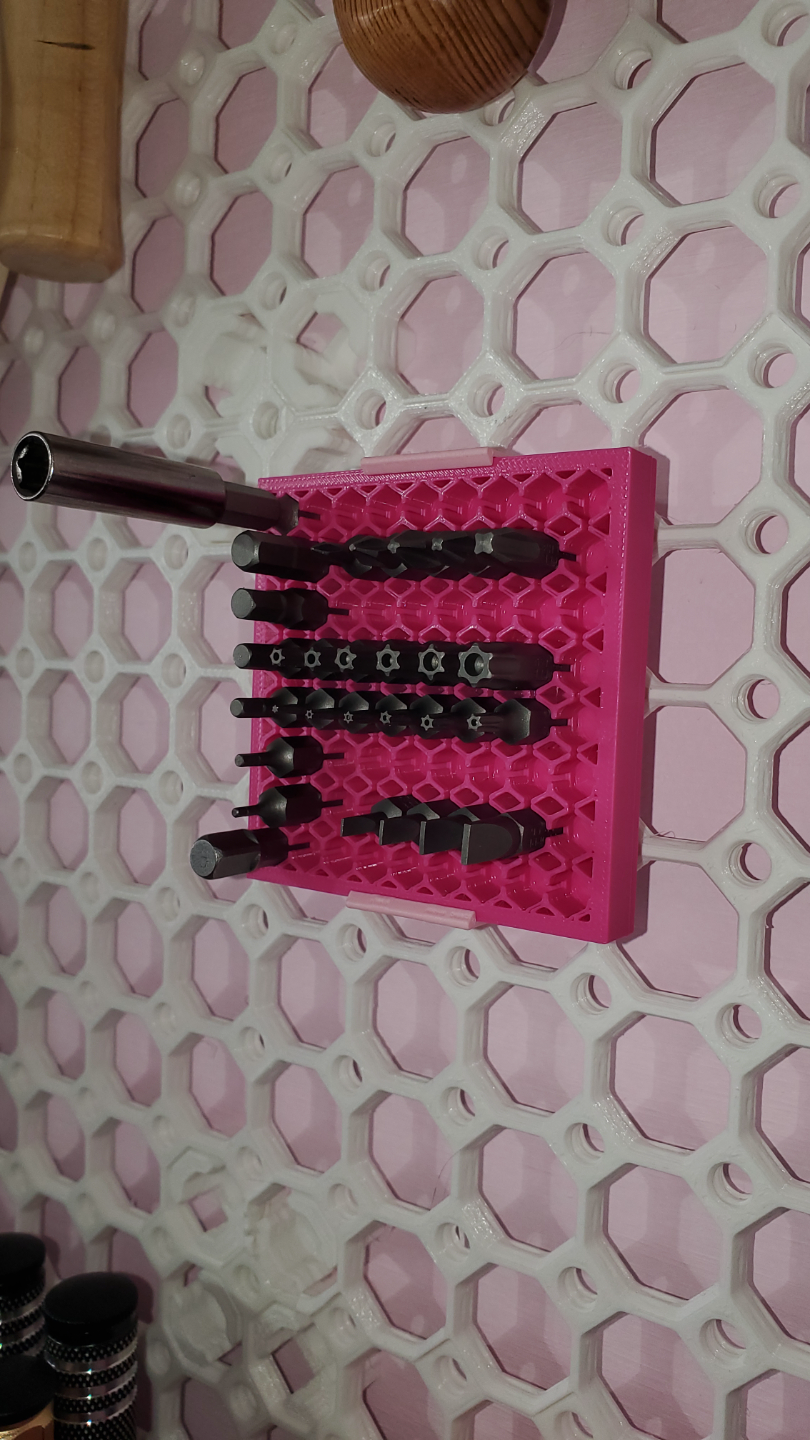 Multiboard - Hex bit holder - Removable