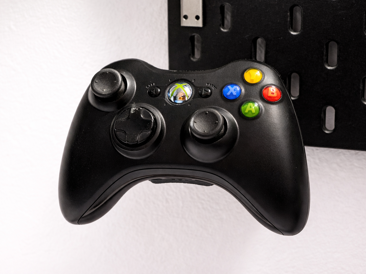 Ikea Skadis XBOX 360 Controller Holder