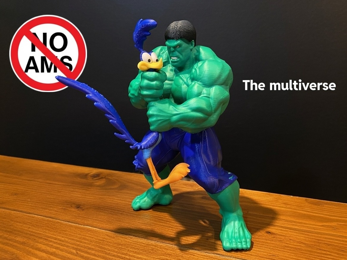 hulk and Road Runner in the Multiverse