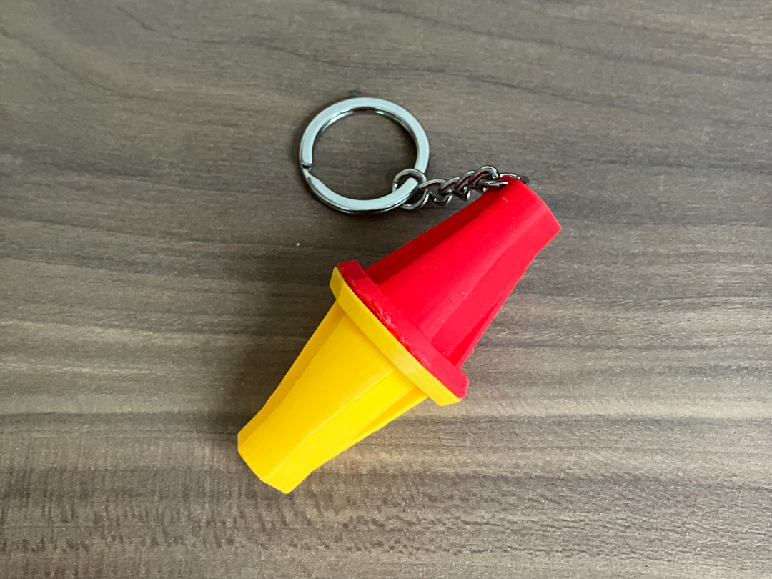 Override Pin Keychain (VEX V5RC Miniature)