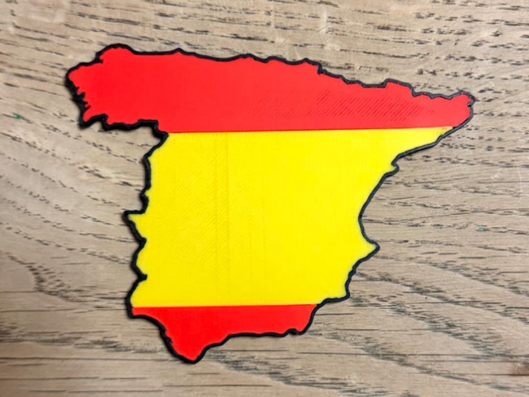 Espagne (Noir/Jaune/Rouge)