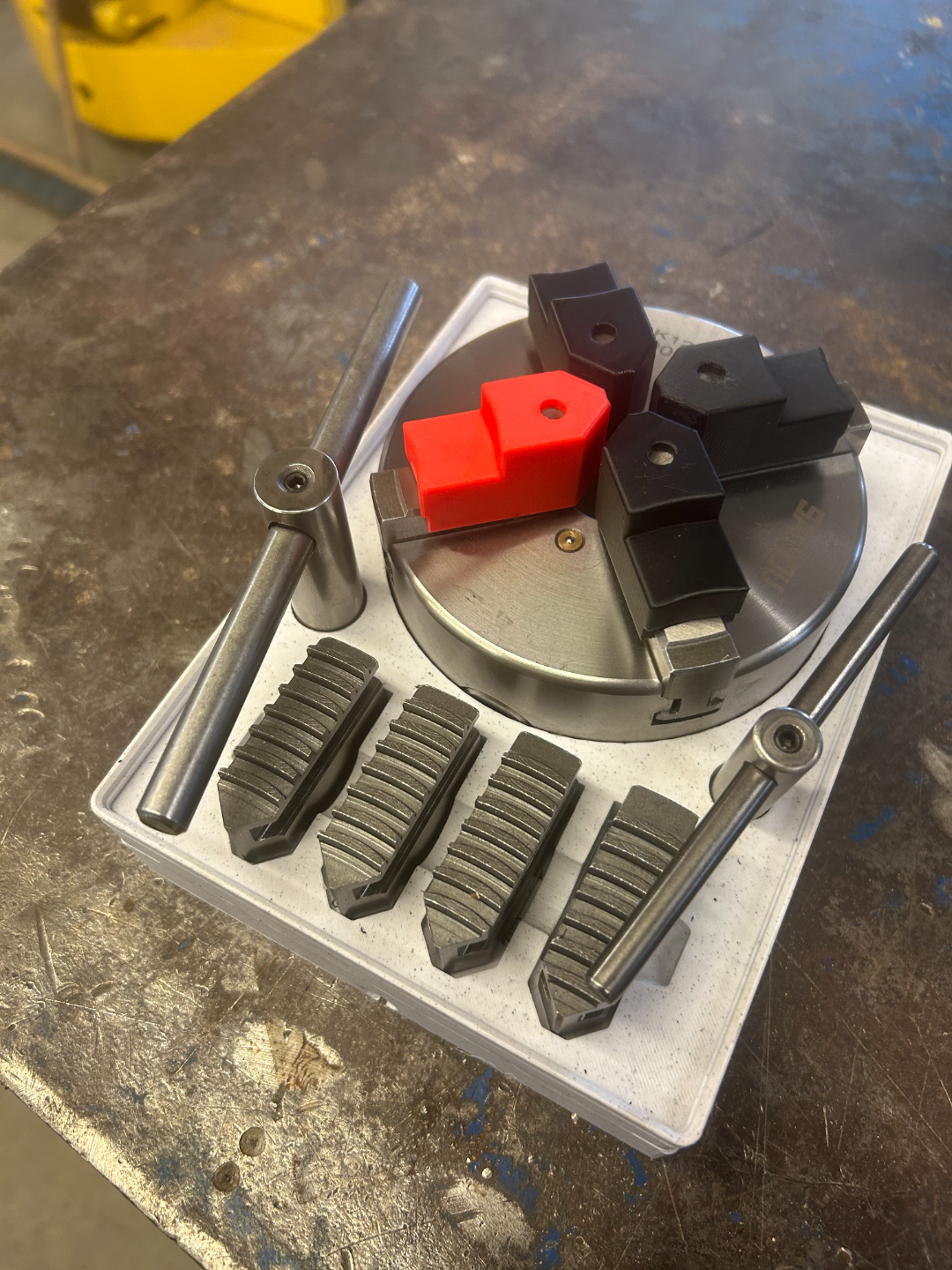 soft jaw for 125mm chuck 8''x16'' mini lathe model 210