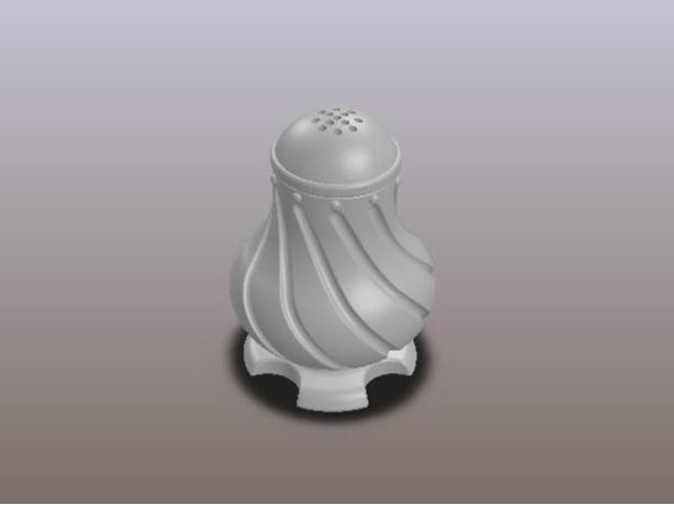The salt shaker солонка для соли и перца