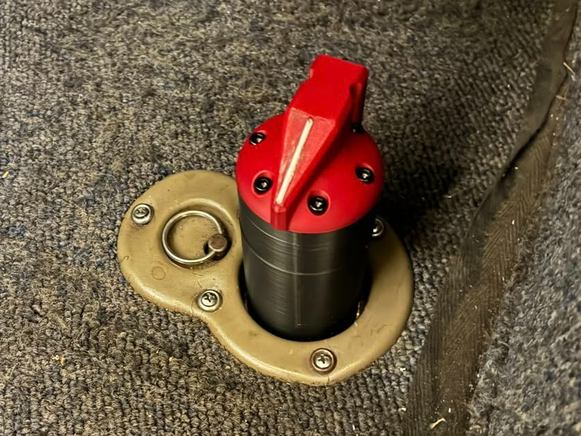 1960's Mooney M20 Fuel Selector Extension