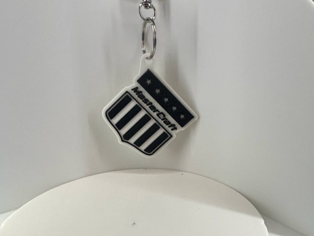 Mastercraft boat logo keychain