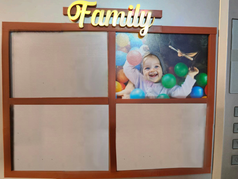 Family Collage Magnet Kit