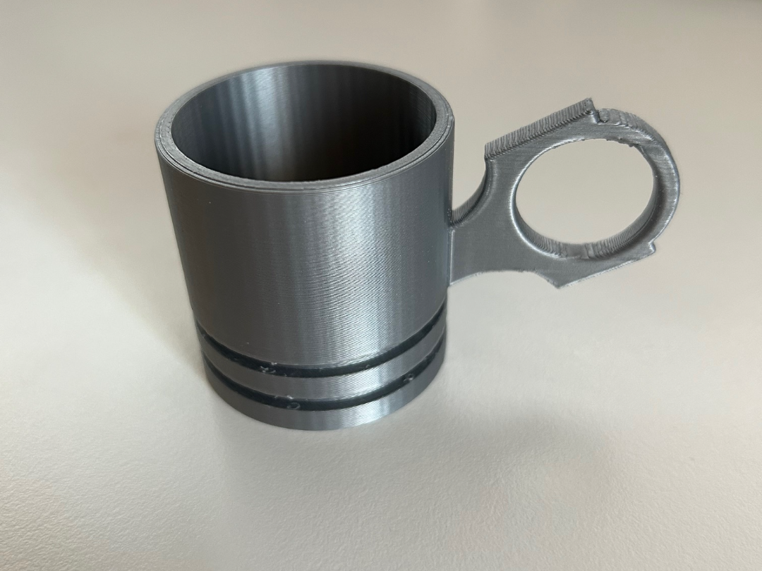Espressotasse Zylinderkolben