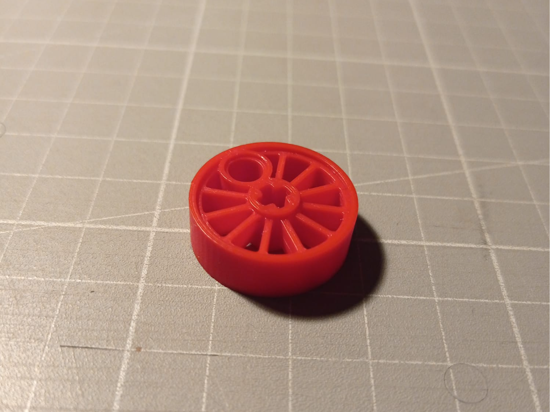 Train Wheel medium Blind 24mm