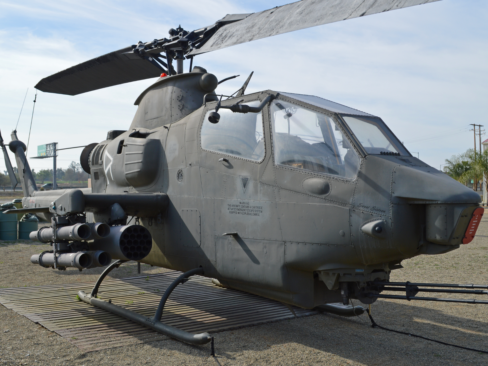 AH-1F Cobra Attack Helicopter