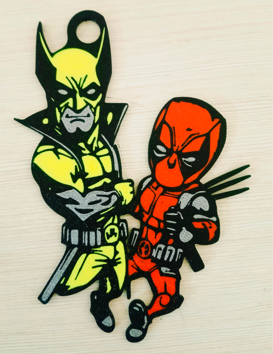 Deadpool & Wolverine - Keychain for backpack