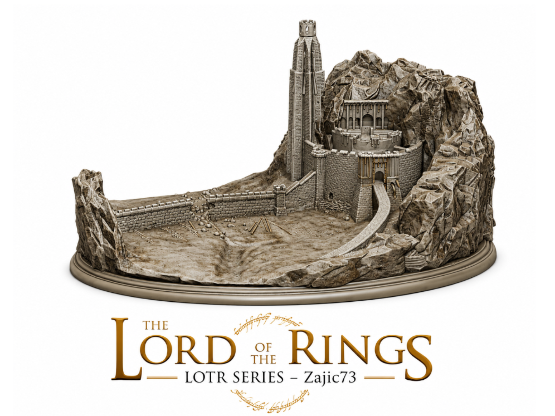 HELM'S DEEP AFTER BATTLE (Lord of The Rings -LOTR)