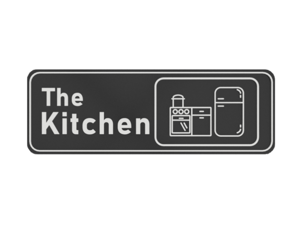 "The Kitchen" Sign
