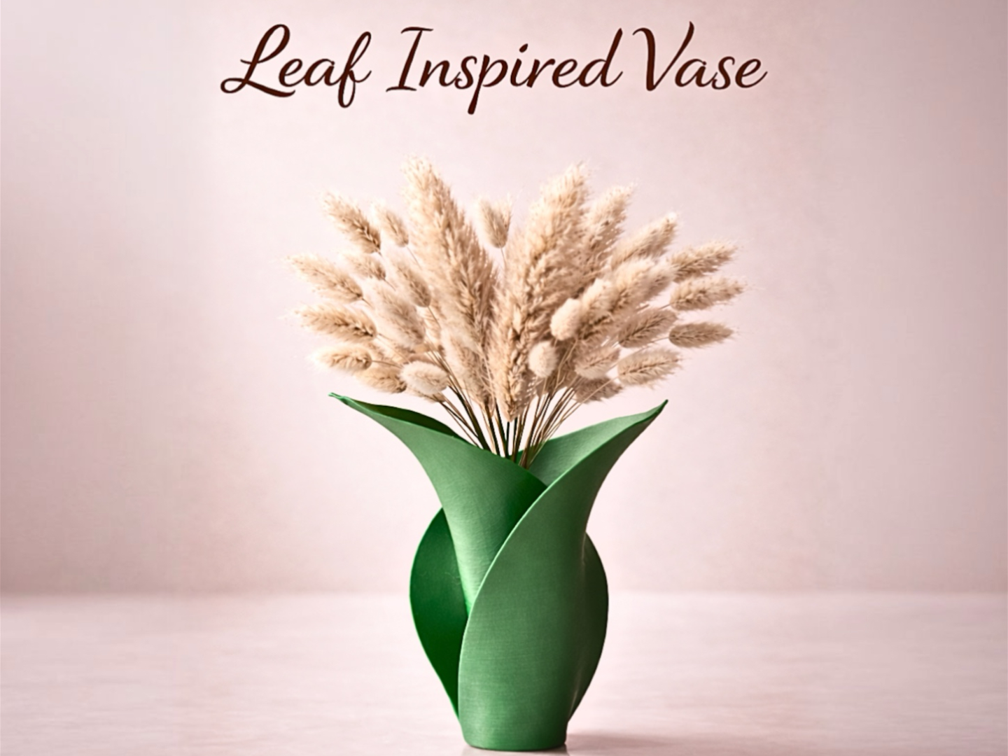 Leaf Inspired Vase