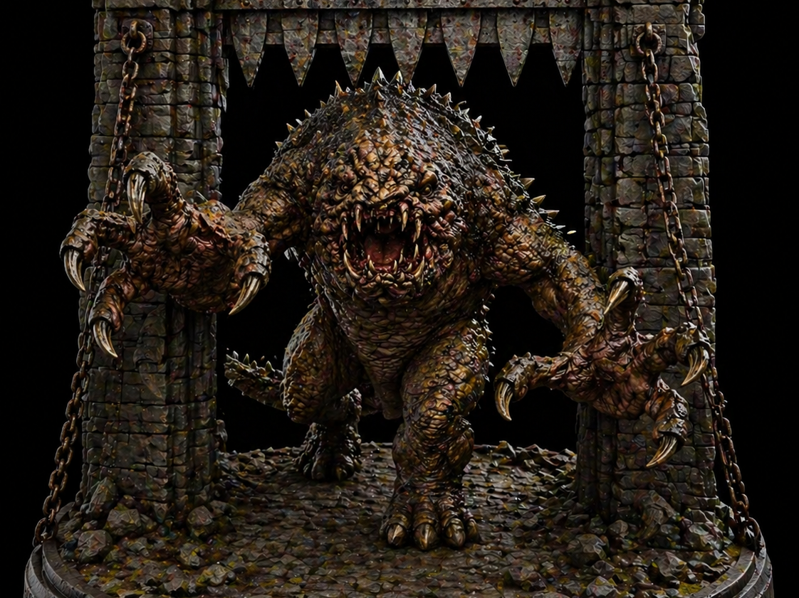 Rancor unter Tor