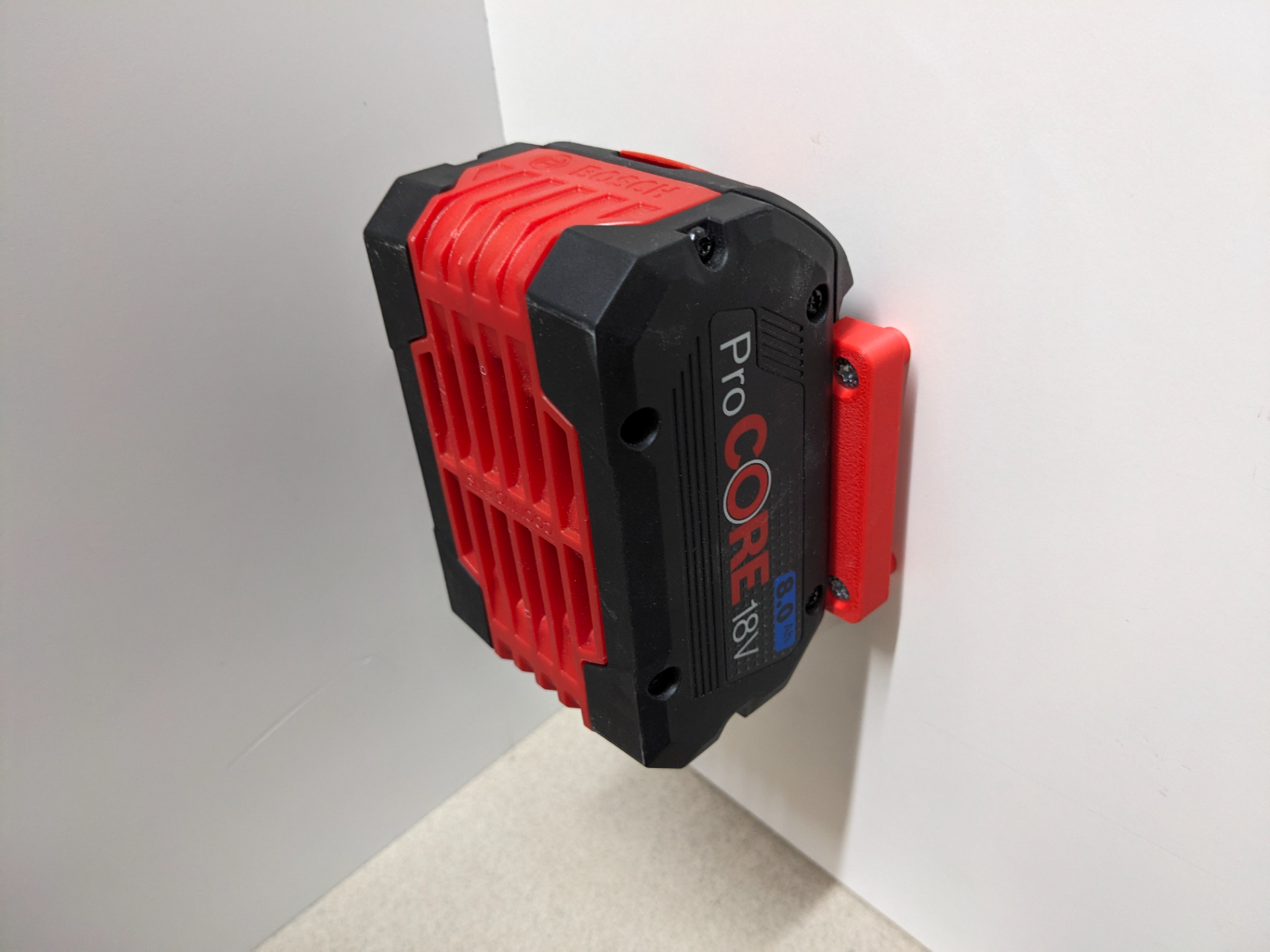 Simple Bosch 18V Akku Halterung