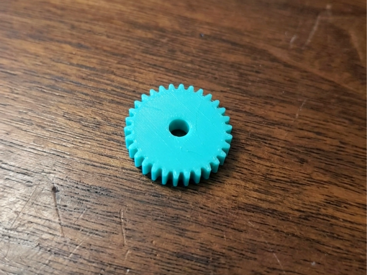 Modul 0,8 30 teeth 5mm hole involute gear