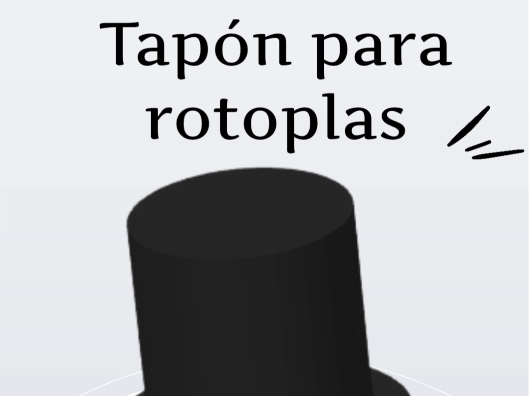 Tapón para Rotoplas