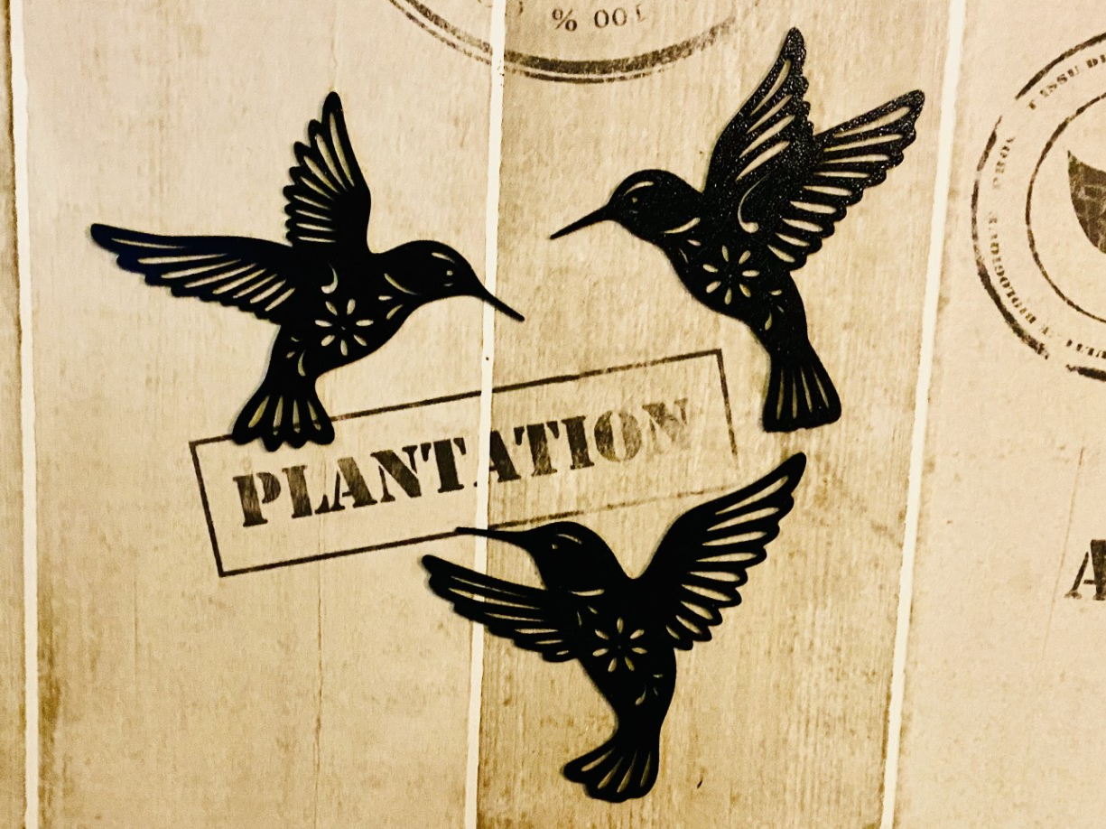 Décoration murale d'oiseau