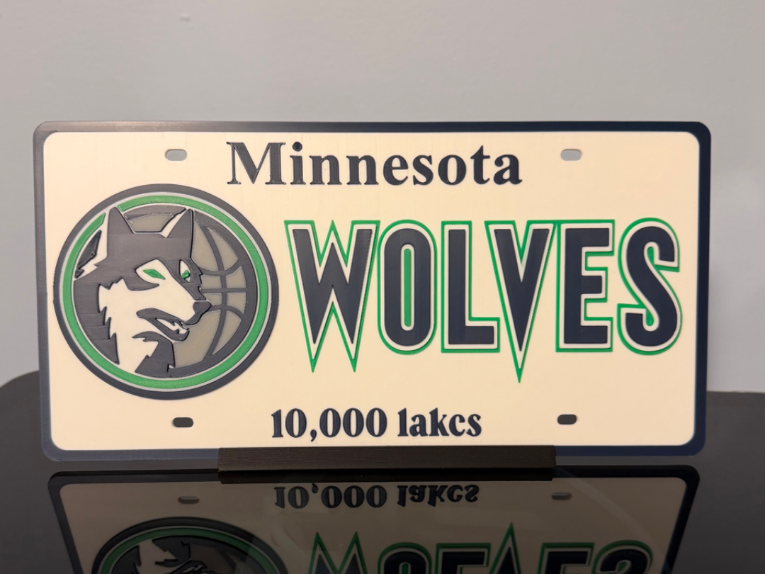 Minnesota Timberwolves Original logo license playe