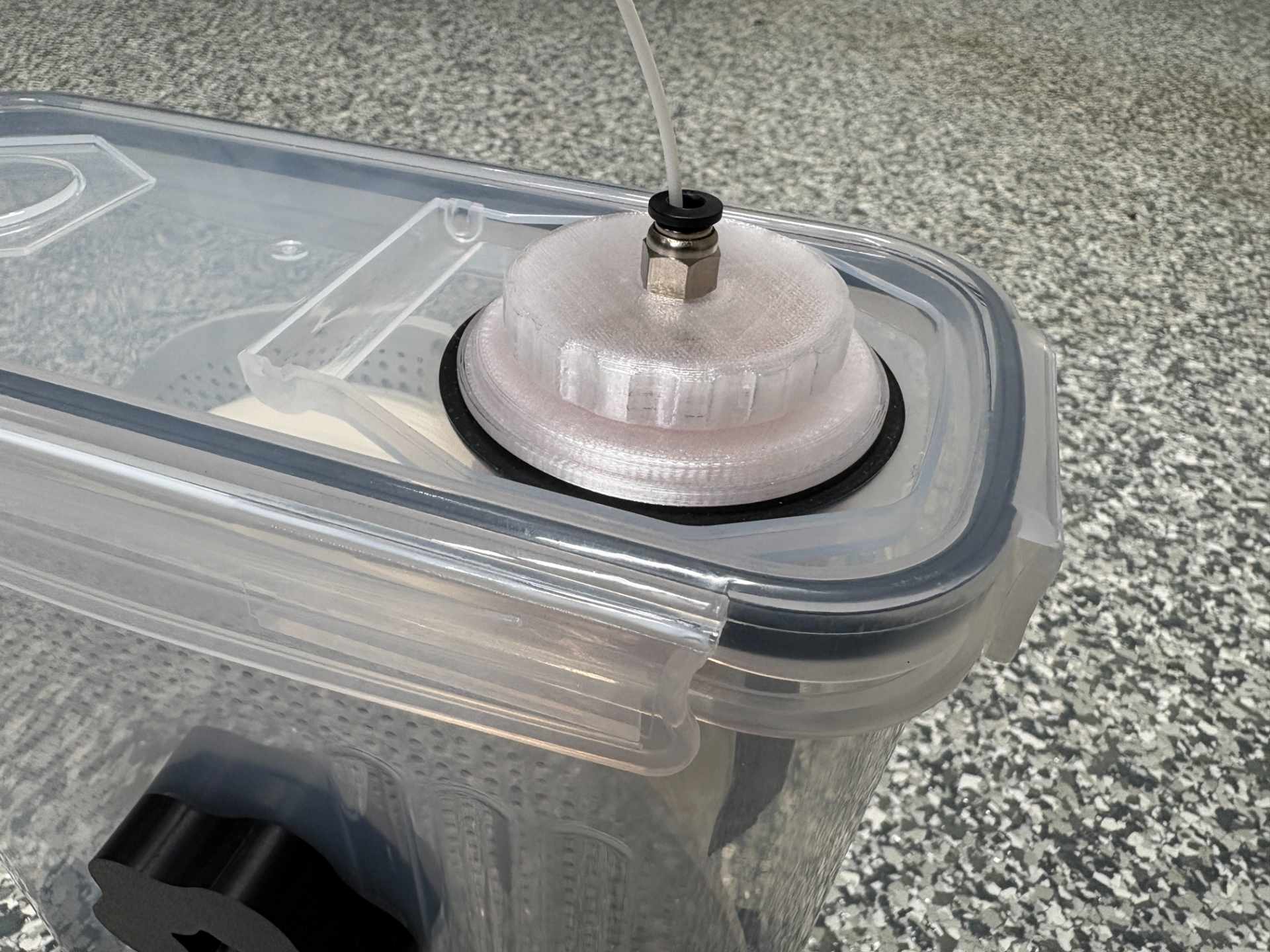 4L Cereal Dry Box Desiccant / Silica PTFE Feeder