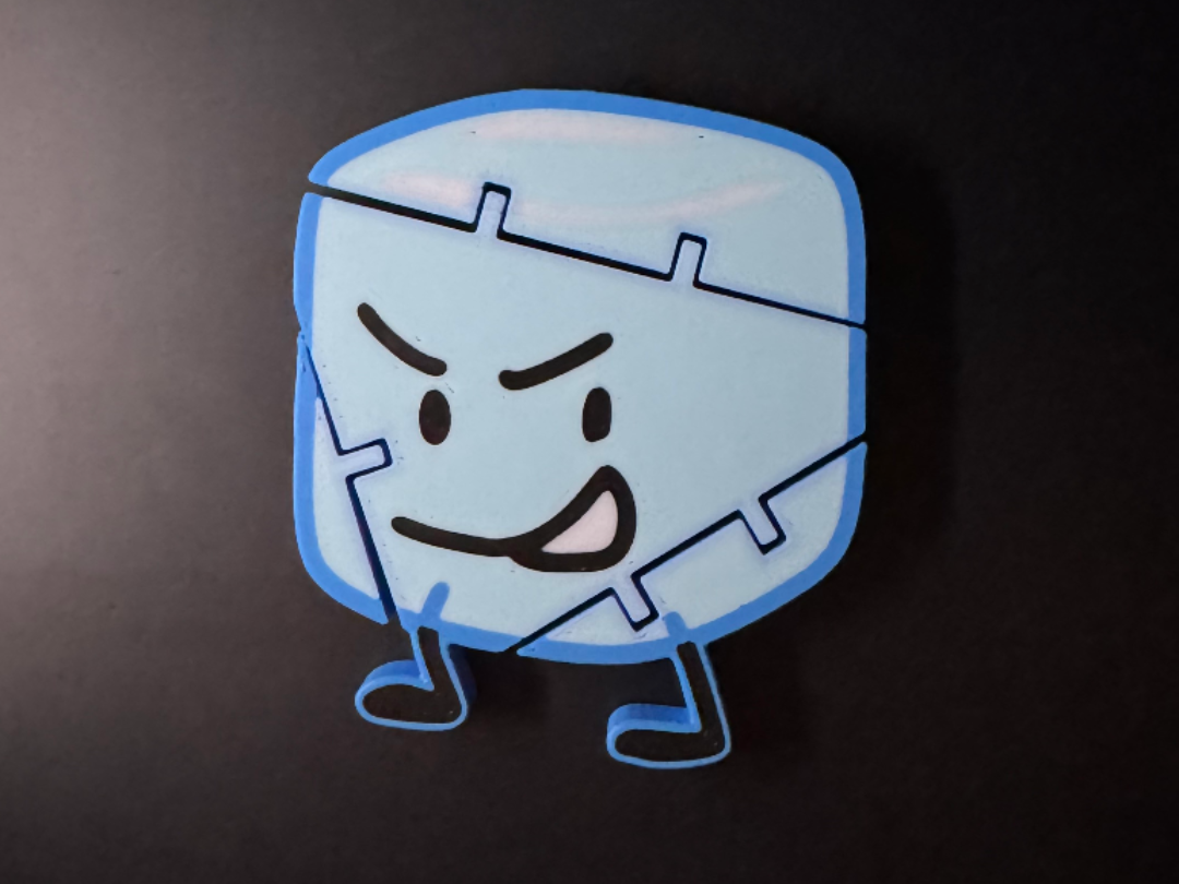 Ice Cube Battle for Dream Island Flexi Toy BFDI