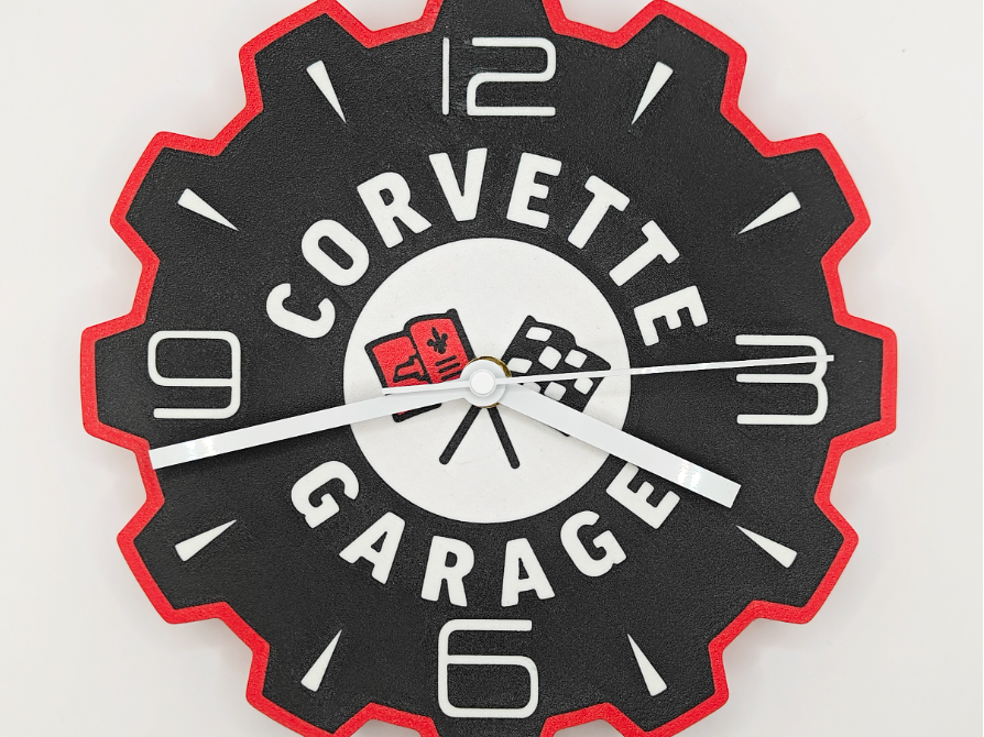 Corvette Garage Clock
