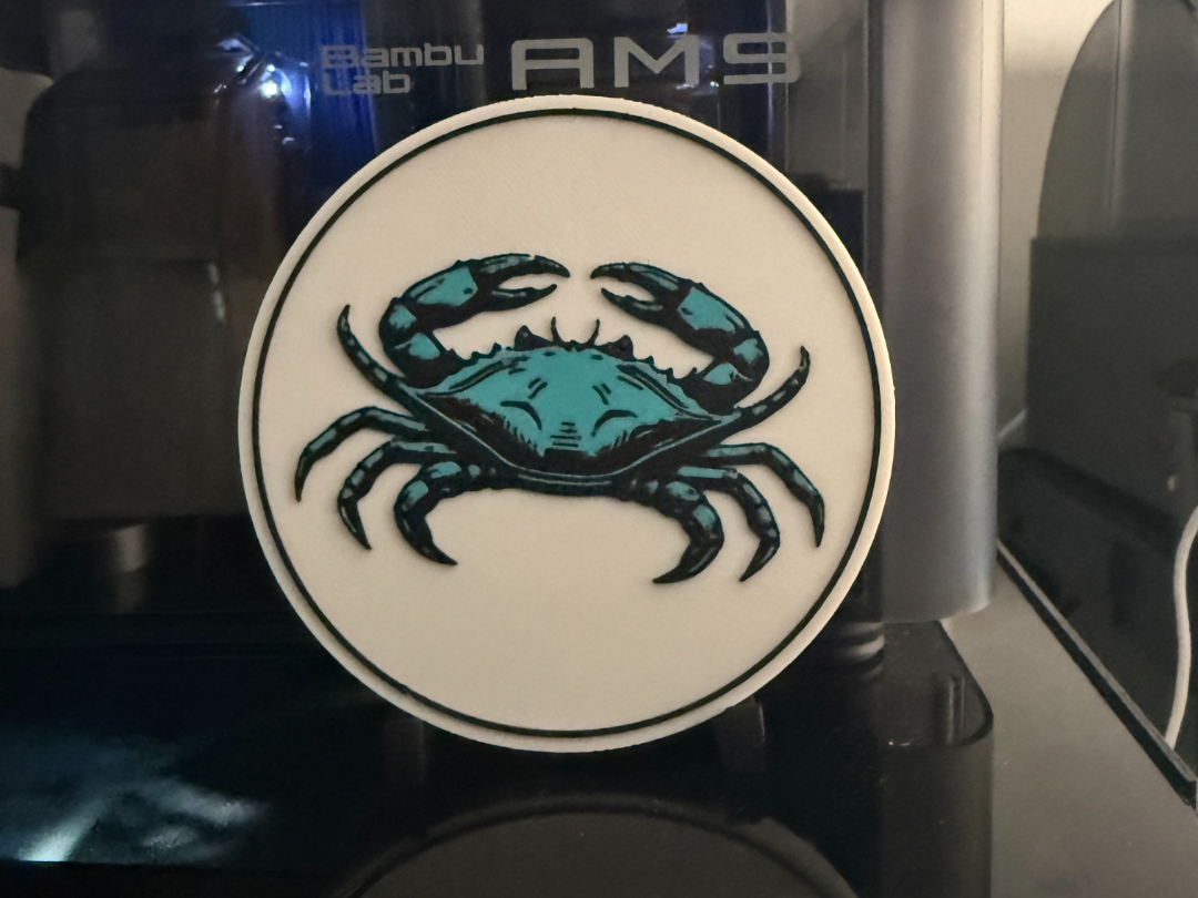 BLUE CRAB COASTER