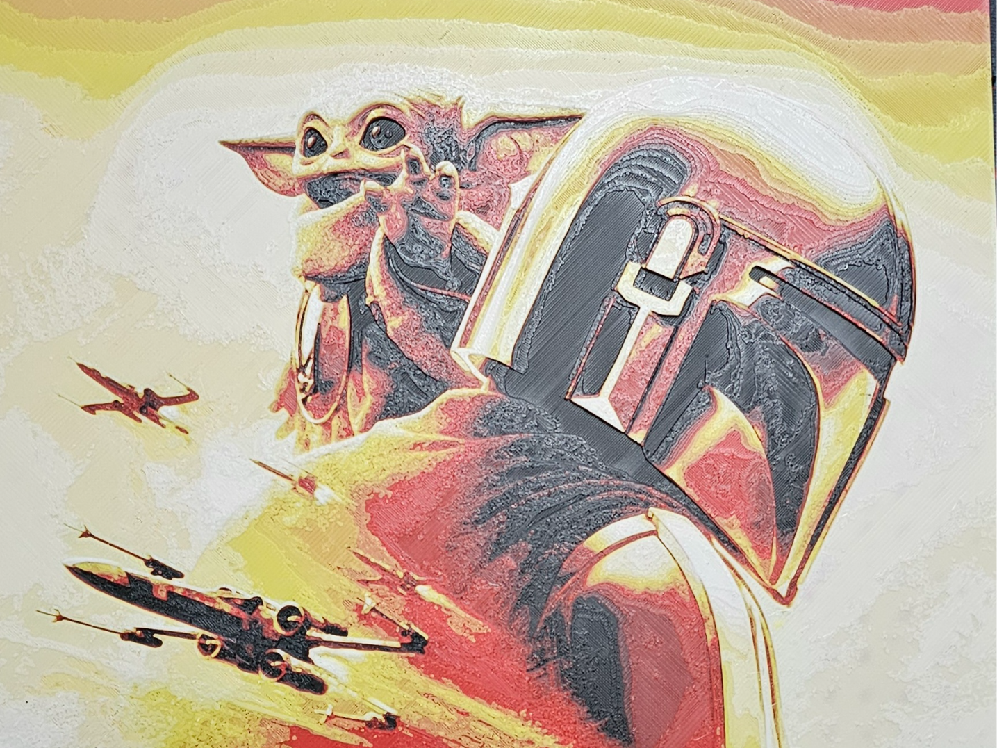 Star Wars Madolorian Hueforge