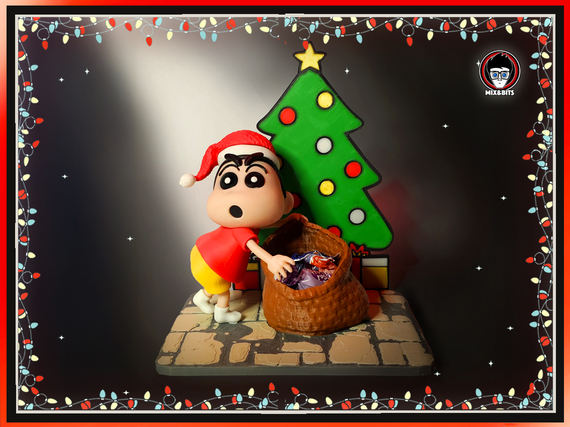 Thanks 15K !! Crayon Shin-chan Christmas ed.