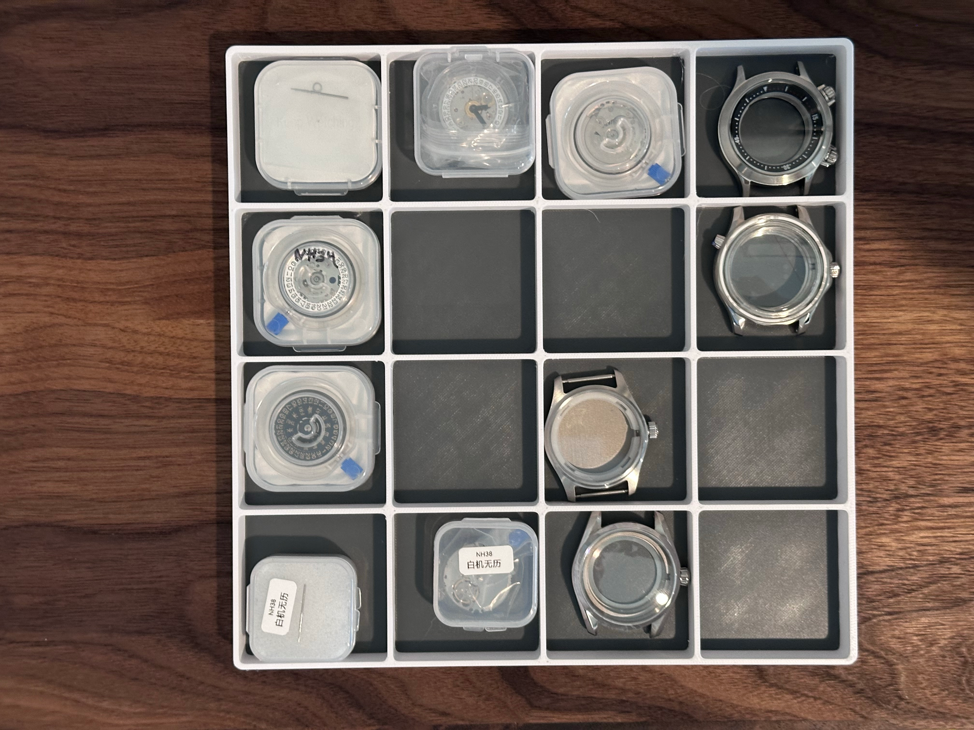 Small Parts Organizer Gridfinity Tray