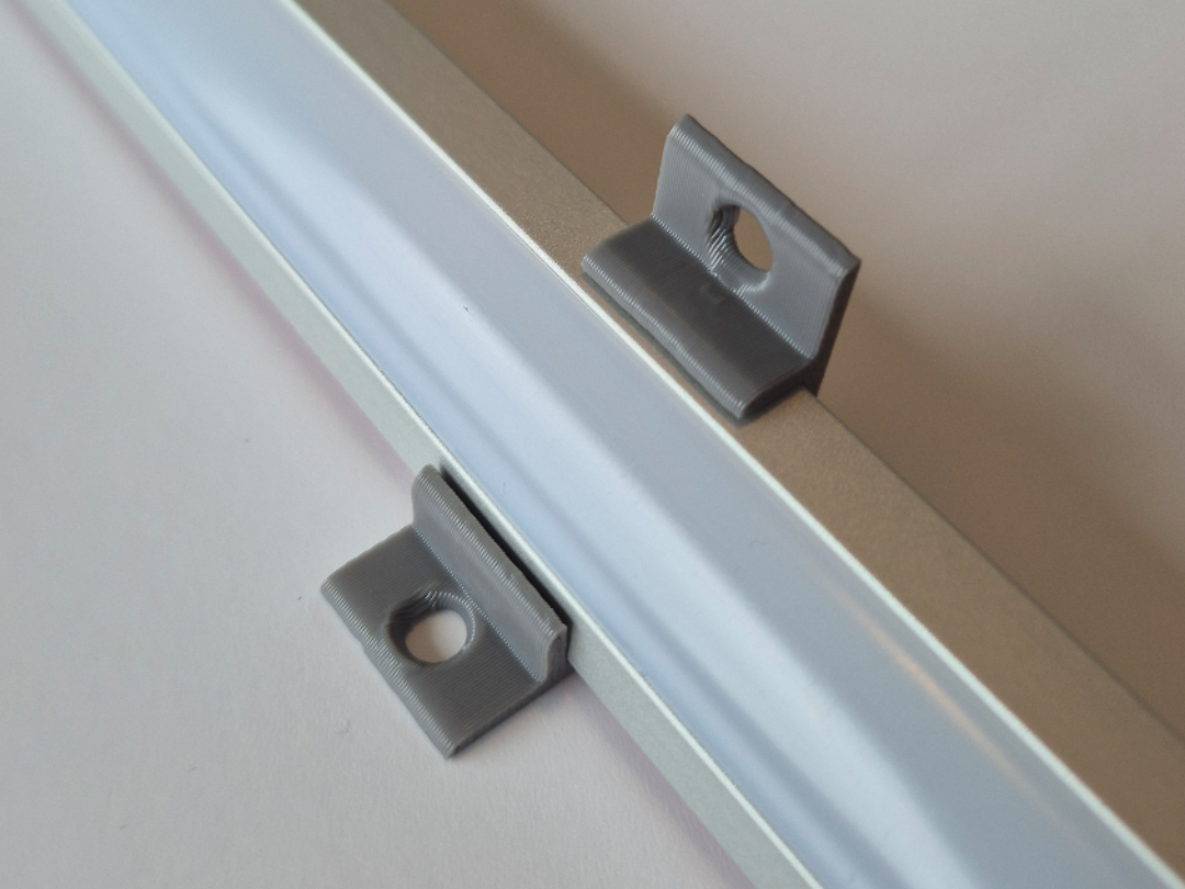 LPU17 LED strip profile mounting bracket