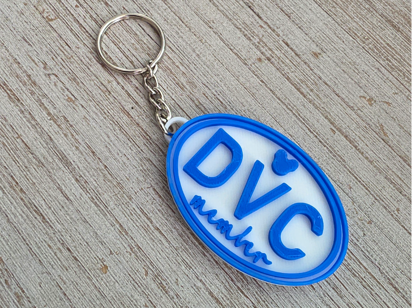 Disney DVC Member Keychain Disney Vacation Club