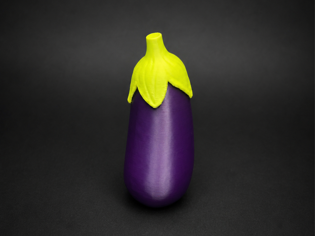 Aubergine für Spielzeug Kaufladen - Deko Aubergine