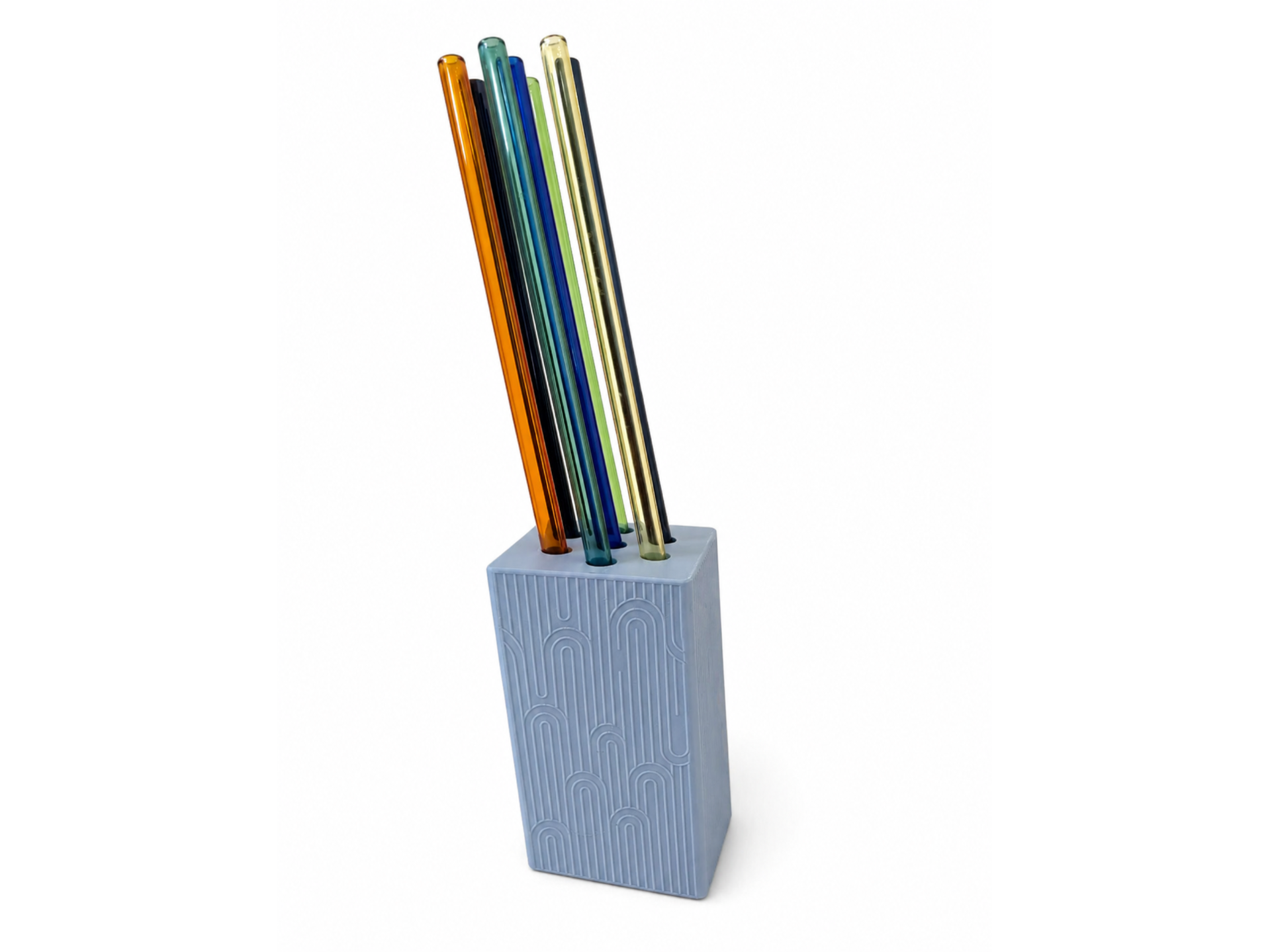 Moderner Strohhalm-Halter/Stiftehalter/Organizer