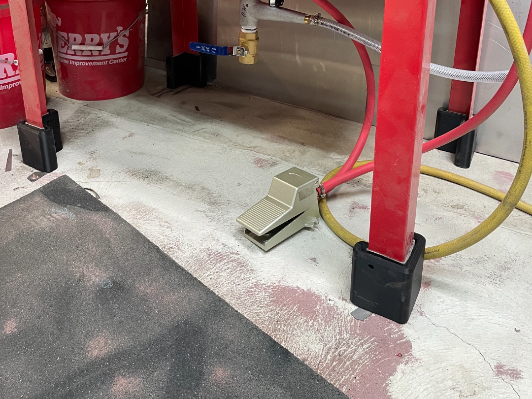 Harbour freight sand blast cabinet risers