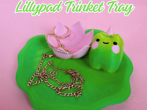 Lillypad Frog Trinket Tray
