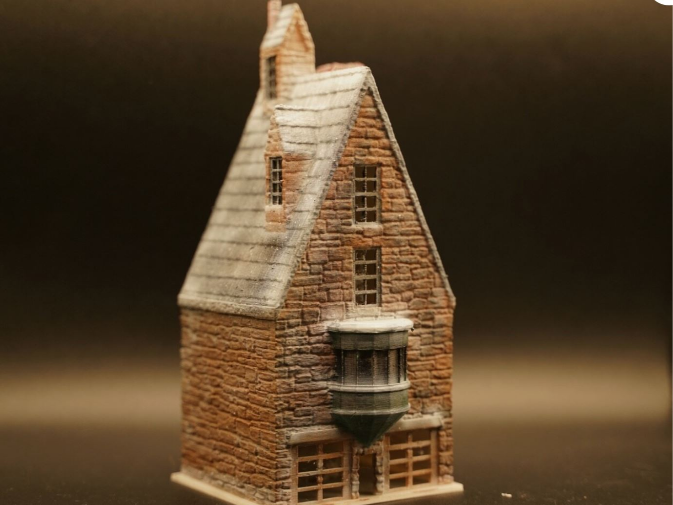 Harry Potter Hogsmeade style Christmas village