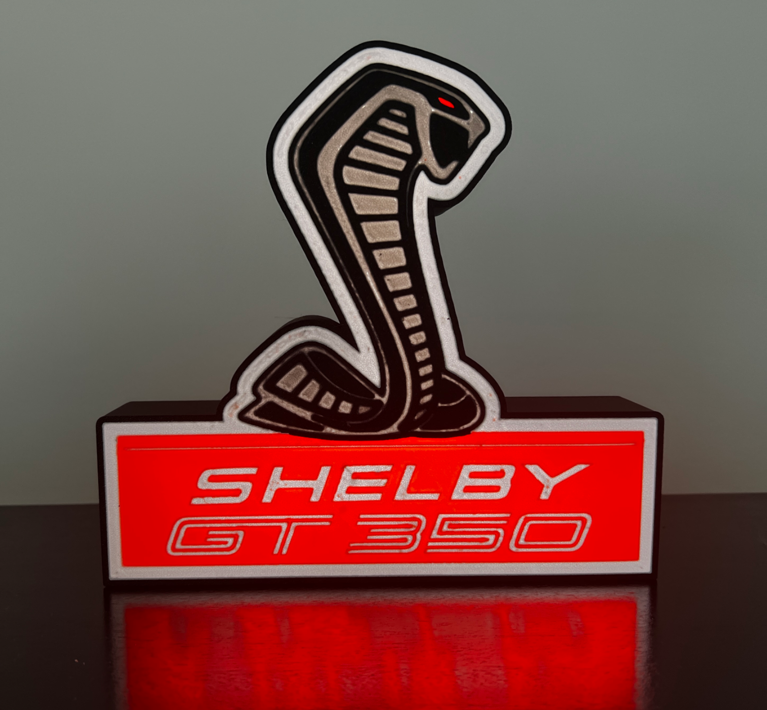Shelby Cobra GT350 light box