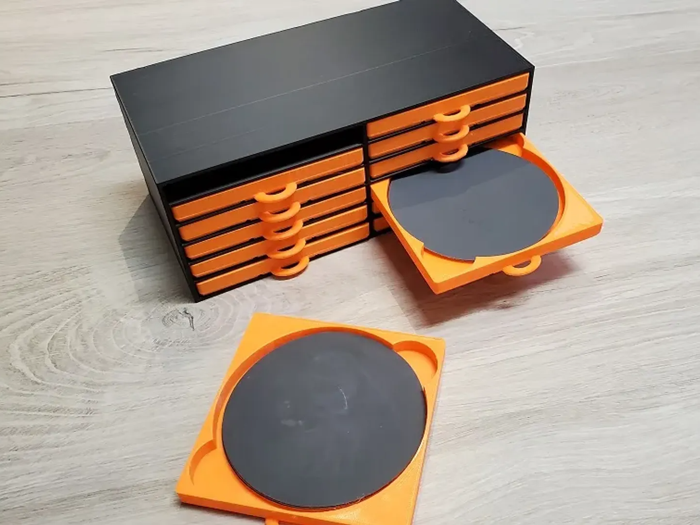 5 inches round sanding paper storage solution