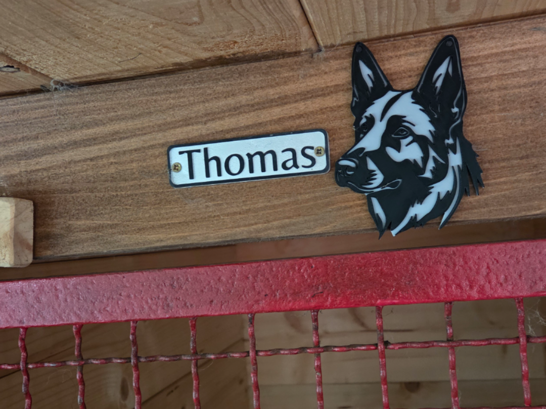 German Shepherd Hanger